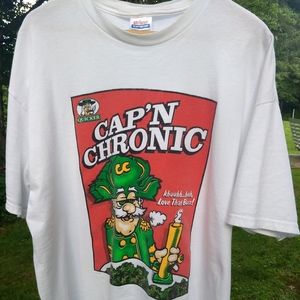 Cap'n Chronic tee